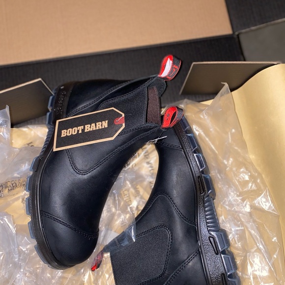 Red Back Chelsea Work boot - Picture 4 of 5